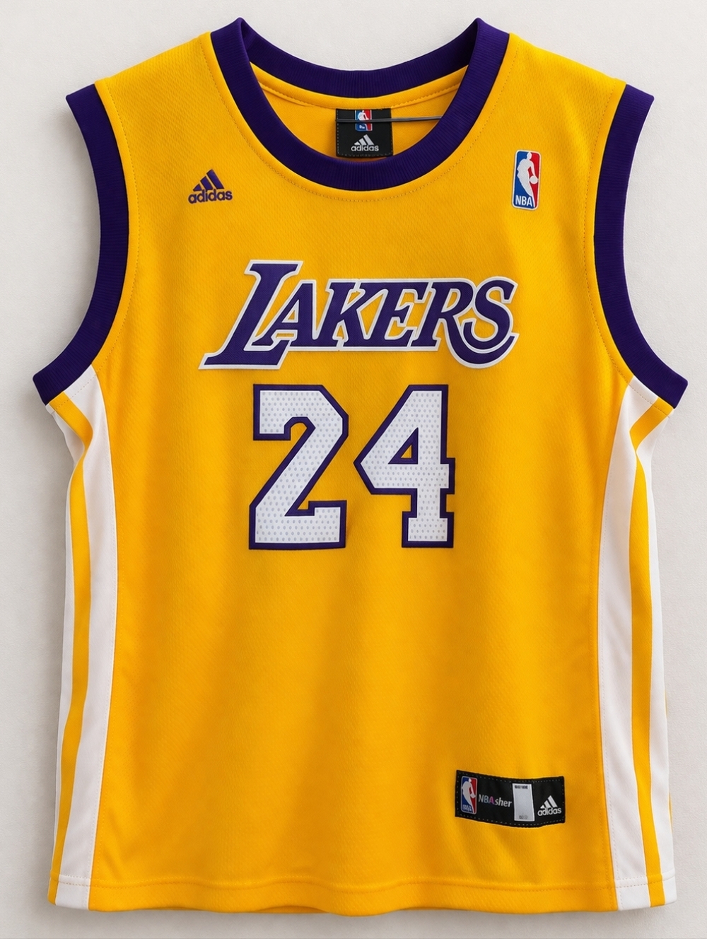 Adidas NBA Lakers Kobe Bryant 24 Jersey Gold Yellow Men’s XL 2009 VTG Mamba Era